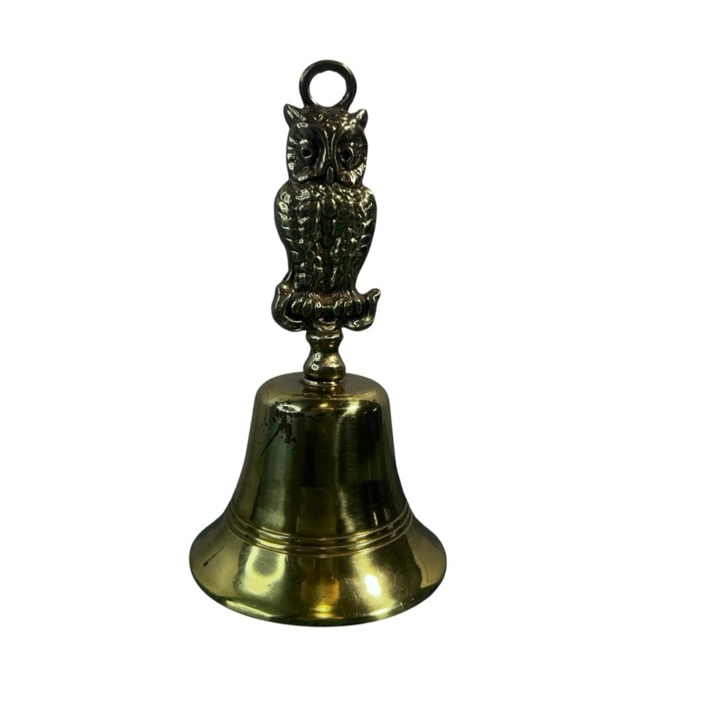 1970’s Vintage Brass Owl Bell